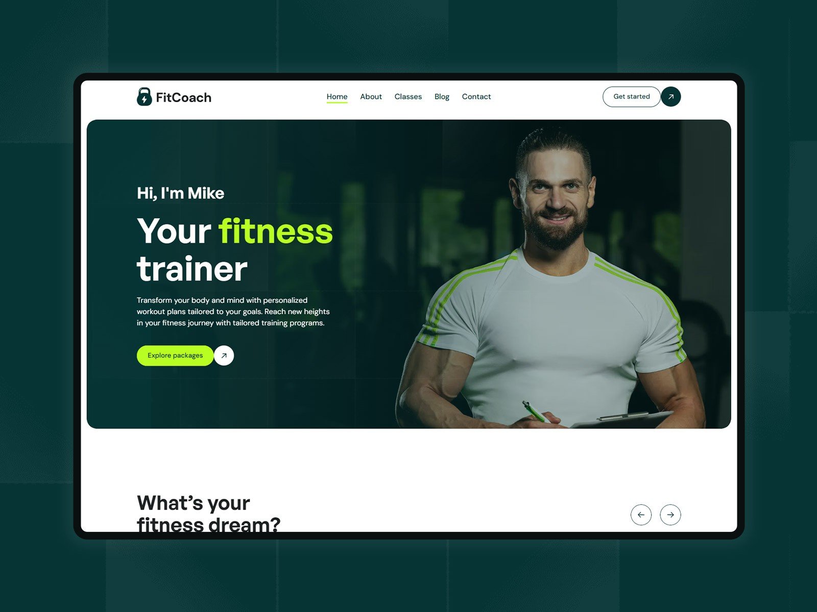FitCoach — Personal Trainer and Fitness Coach